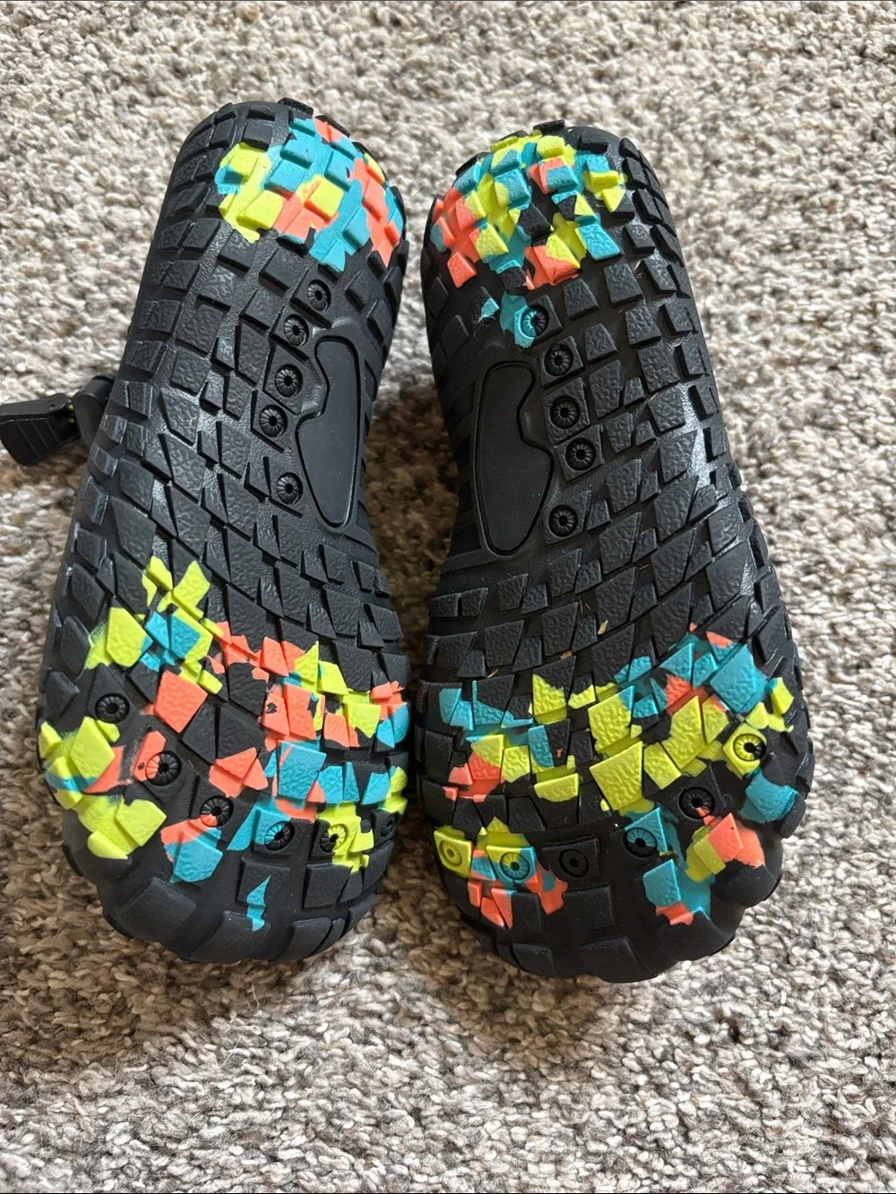 Kids Black Athletic Water Shoes